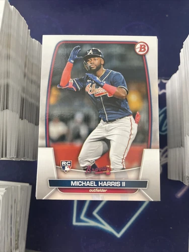 500 Card Lot 2023 Bowman Rookie RC 76 Michael Harris II Braves