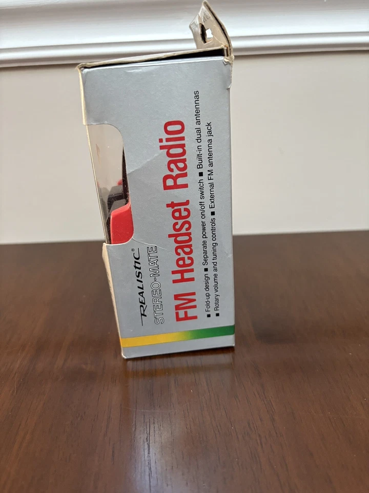Realistic Stereo Mate FM Headset Radio - Vintage Radio Shack New Old Stock - Image 4 of 4