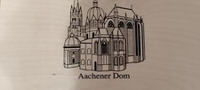 Holzkiste Holzkistenbild Aachener Dom, Dachboden Fund 
