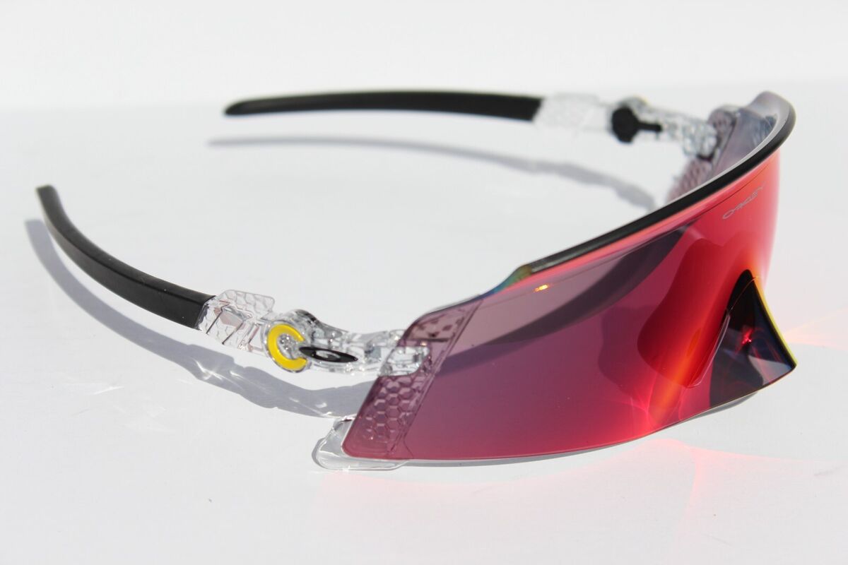 OAKLEY Kato Sunglasses Clear/Prizm Road OO9455-17 RARE TOUR OAKLEY Kato Sunglasses Clear/Prizm Road OO9455-17 RARE TOUR