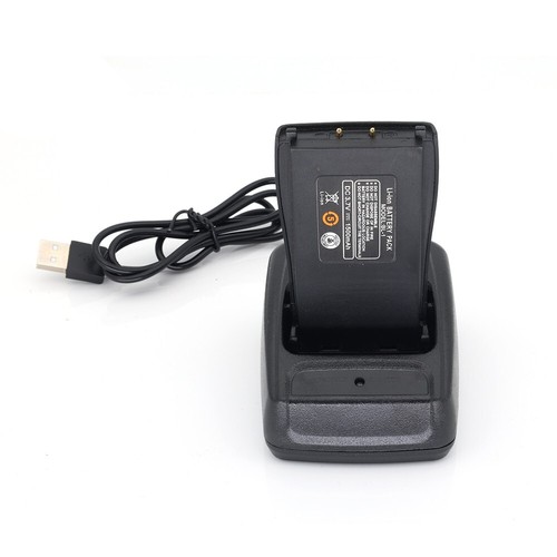 USB Charger Walkie Talkie BAOFENG BF-888s BF-666s Li-ion Battery Desktop Charger - Zdjęcie 8 z 9