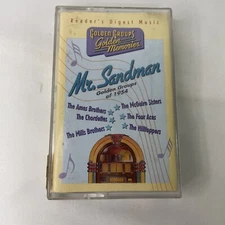 Mr Sandman Golden Groups of 1954 Reader Digest (Cassette) Tested Works
