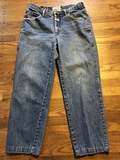Vintage 90s GIRBRAUD stone washed jeans.made USA,blue.34/29.classic wash