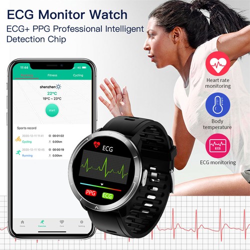 Reloj inteligente podómetro rastreador de ejercicios Bluetooth reloj de pulsera para teléfono Android iOS - Imagen 2 de 23