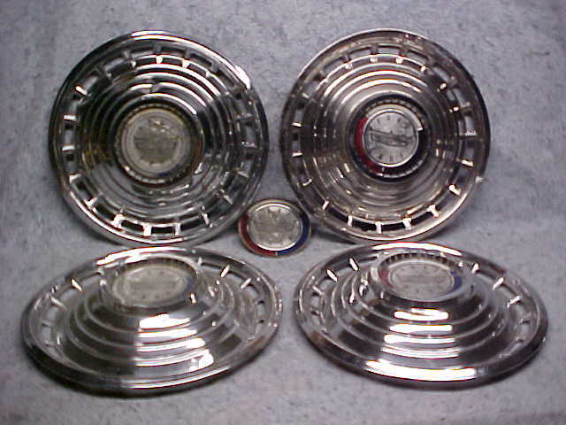 1963 FORD GALAXIE HUBCAPS