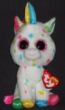 TY BEANIE BOOS - HARMONIE the 6" UNICORN - MINT with MINT TAGS