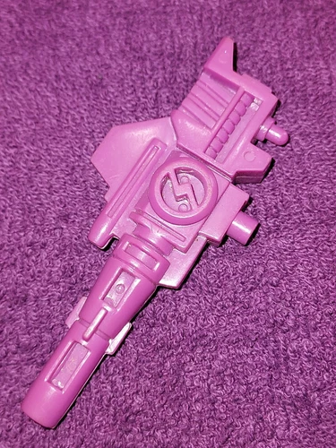 Vtg Transformers G1 Pretender Snarler ROTARY CANNON gun weapon accessory part