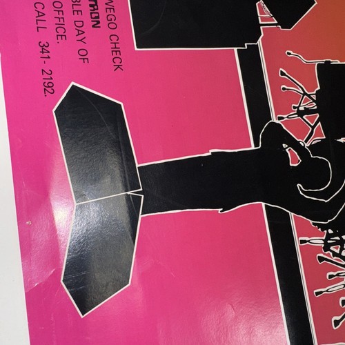 Original Vintage the FIXX Phantoms ‘84 Tour Poster SUNY Oswego December 1, 1984 - Picture 14 of 14