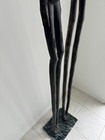 African hand carved wooden statues 68 Inch Tall Male And Female *Local Pickup ! — photo 7