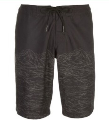 PUMA Stampd Black Tech Wicking Swim Board Wake Surfing Shorts Mens XL