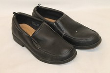 George Boys Kids Men's Slip On Dress Shoe Size 5 Black