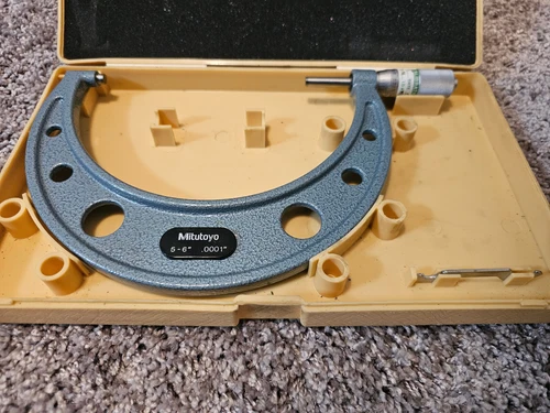Mitutoyo  5 - 6″    Outside Micrometer  NO- 103-118