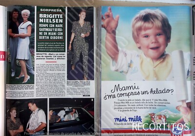 CLIPPINGS 2334 BRIGITTE NIELSEN BERTIN OSBORNE | eBay