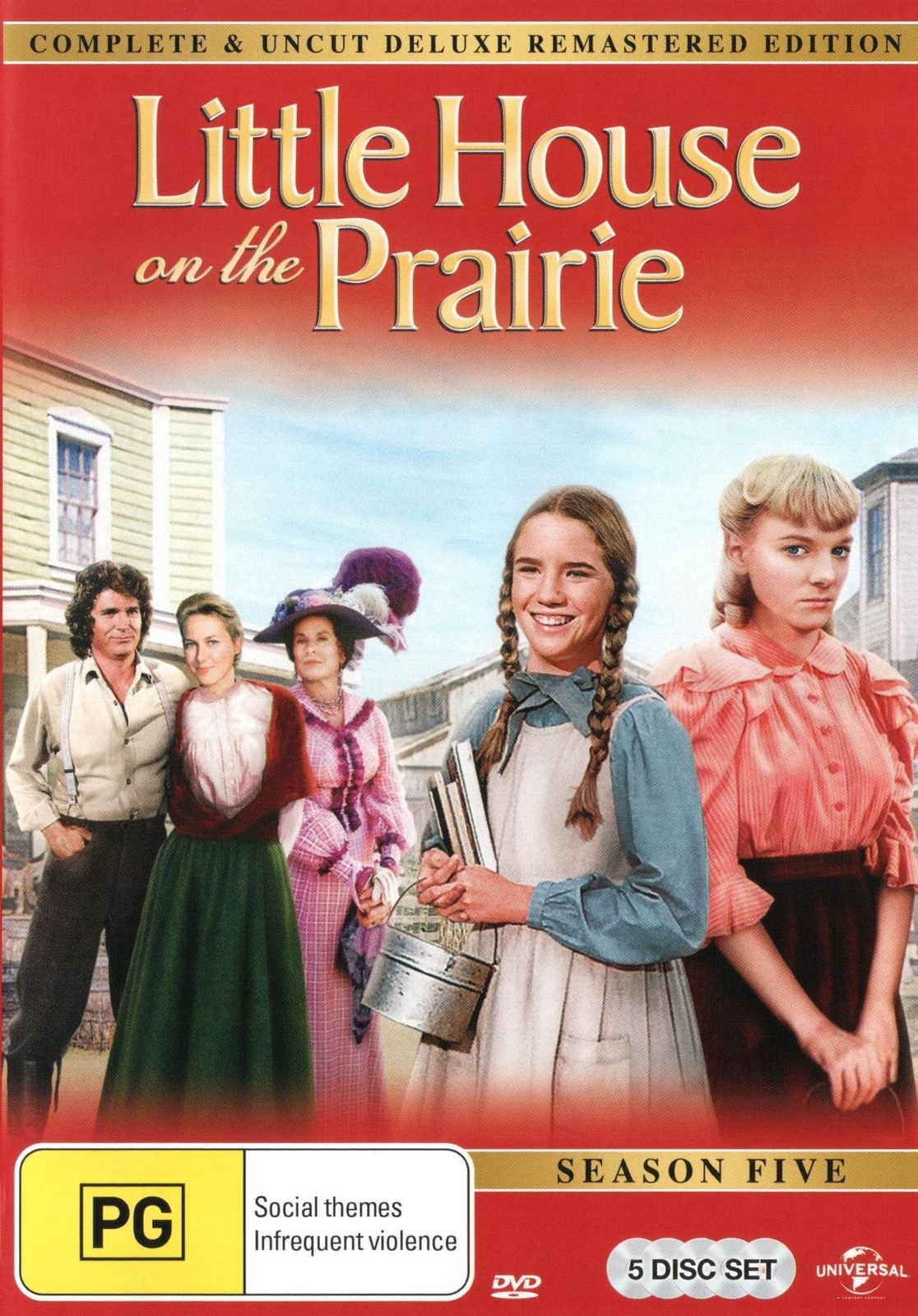 LITTLE HOUSE ON THE PRAIRIE... Little House On The Prairie - Season 5  DVD NUOVO