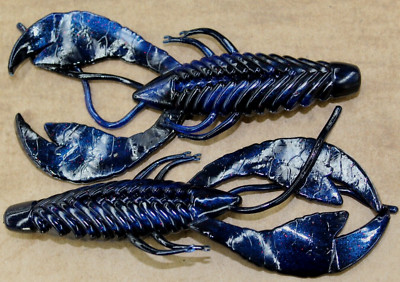 4 1/2'' Claw Bug Hematoma Jig Trailer Creature 50 pack Bulk Plastics