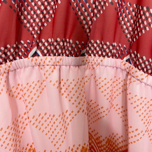 Old Navy Womans Dress XL Maternity Colorful Empire Elastic Waist Spaghetti Strap - Picture 7 of 8
