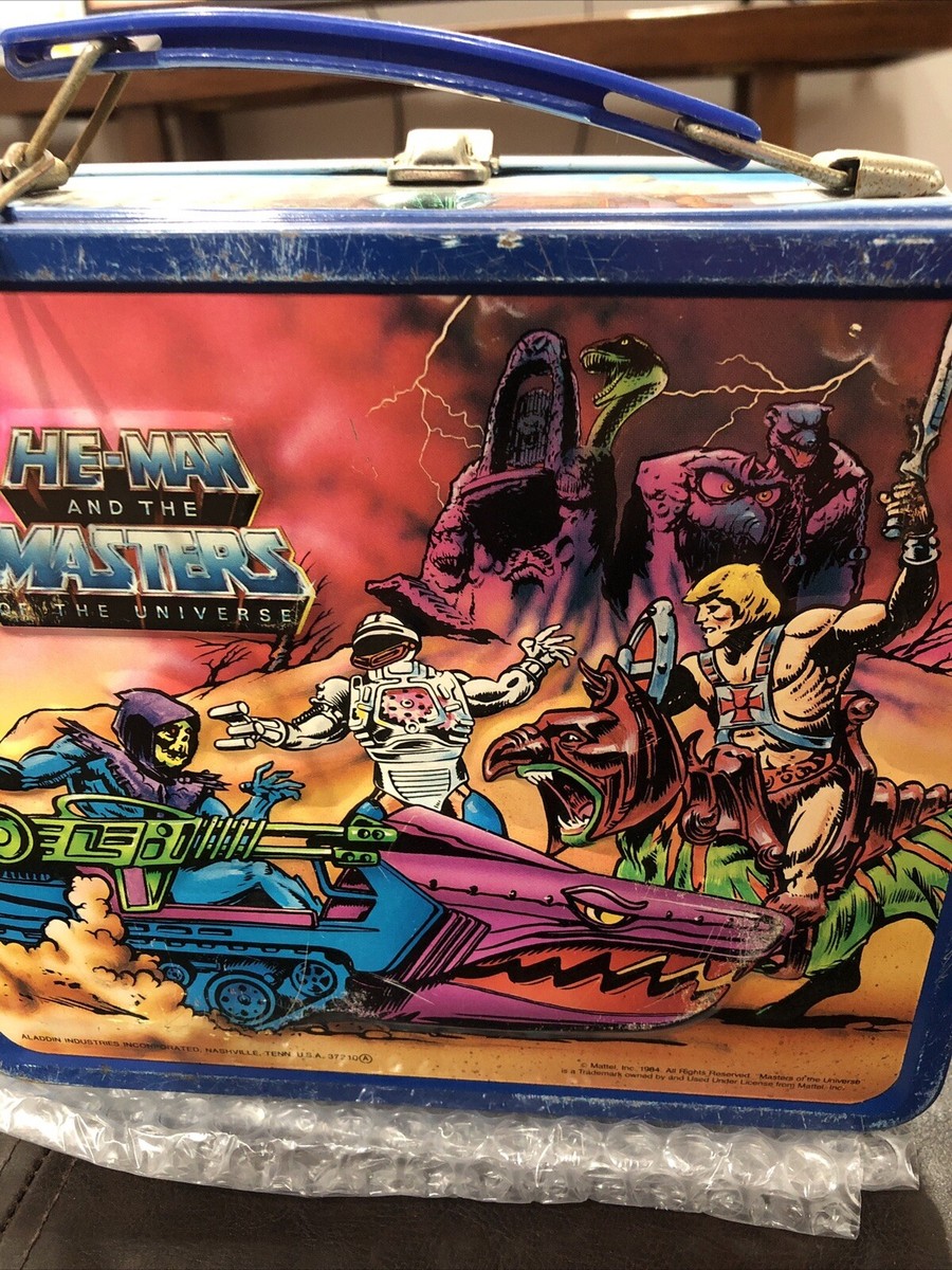 Vintage Aladdin 1984 He Man & Masters of The Universe Metal