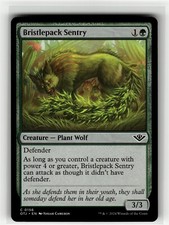 BRISTLEPACK SENTRY Outlaws of Thunder Junction #156 OTJ(NM+)(MTG)