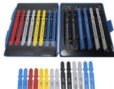 14PC ASSORTED JIGSAW BLADE SET BOSCH FITTING TO CUT METAL PLASTIC WOOD T FIT