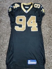 2002 Charles Grant #94 New Orleans Saints Reebok Team Issued Jersey NFL 46 Game