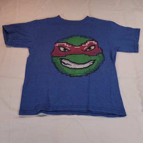 Teenage Mutatn Ninja Turtles Graphic Short Sleeve Shirt Youth Boys Size XS Blue - Picture 2 of 9