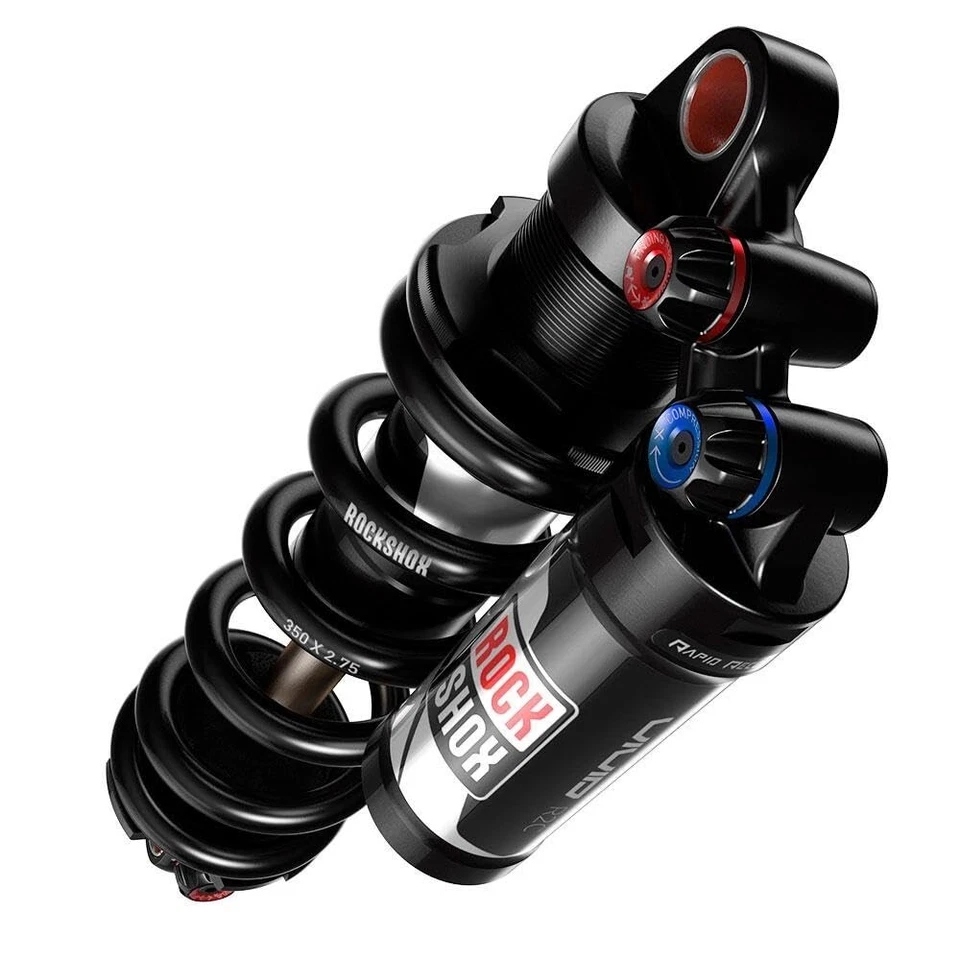 Amortiguador trasero RockShox Vivid R2C, 9,50x3,00" (240x76 mm), CON RESORTE 350x3,0 Foto 2 de 4