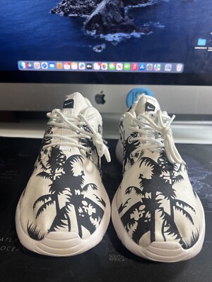 NIKE WoMeNS ROSHE RUN PALM TREE Sz US 8.5 511882-118 White 2012 | eBay