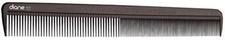 Diane Styling Comb, Bone/Black, 6 Count, hair styling, medium teeth, fine teeth,