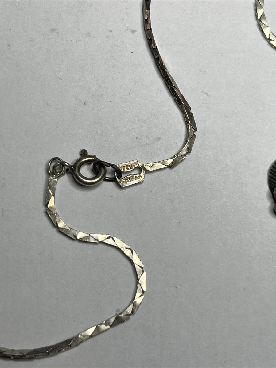 NATIVE AMERICAN Navajo STERLING SILVER TURQUOISE CORAL SEED LEAF