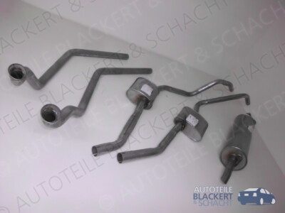 Auspuffset komplett für Opel Monza A 2.5 E + 2.8 + 3.0 + 3.0 GS 1978-1986