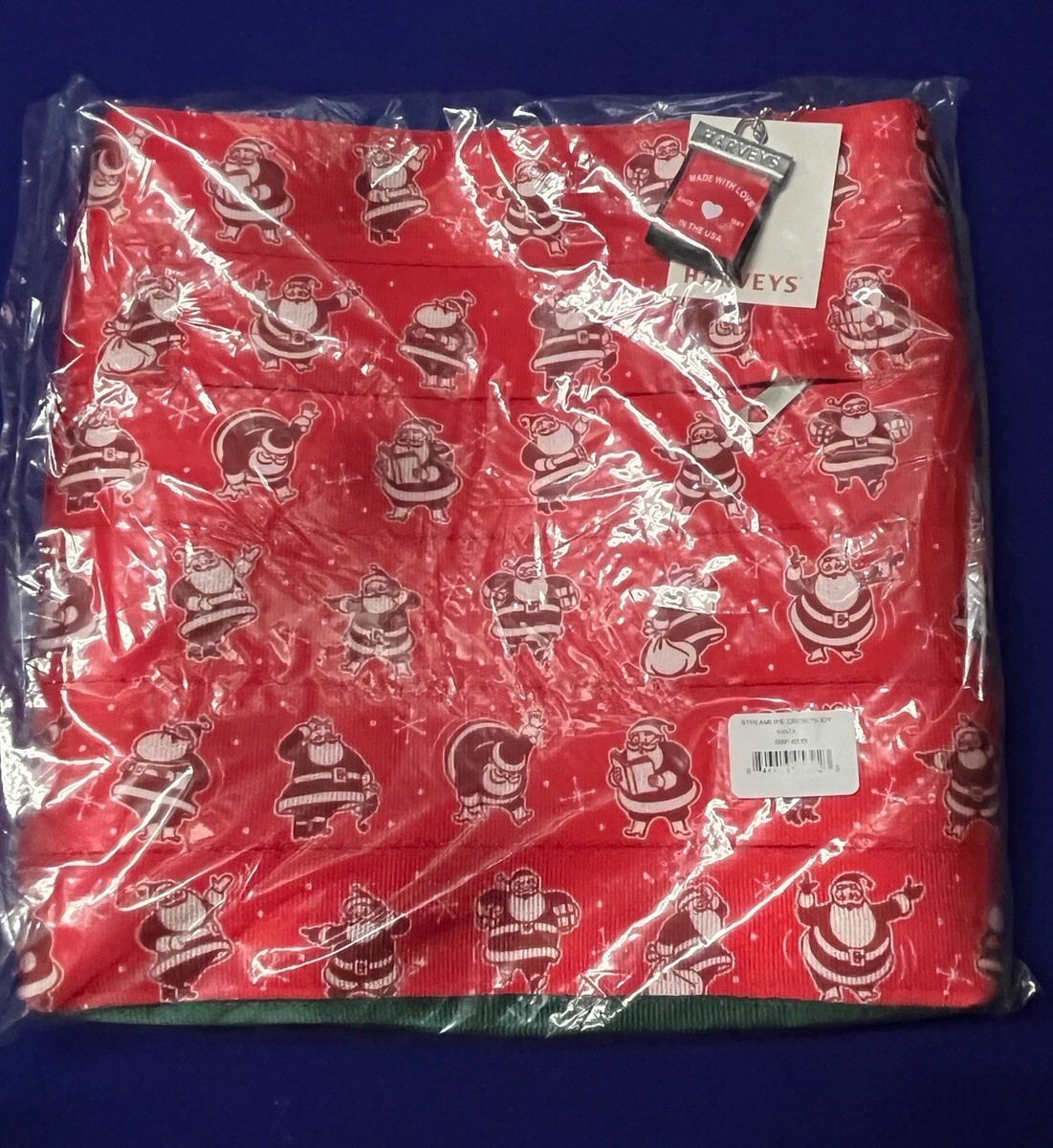 Harvey's Christmas Holly Jolly Santa Claus Streamline Crossbody W