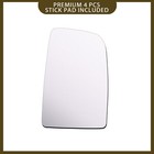 Towing Mirror Glass For 2006-07 Dodge Sprinter 2500 3500 Passenger Right Side RH