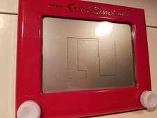 Magic Etch-A-Sketch Screen Spin Master Classic 2016  Works tested vintage