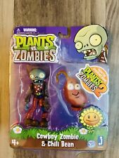 Plants Vs Zombies Cowboy Zombie & Chili Bean 3 Action Figur