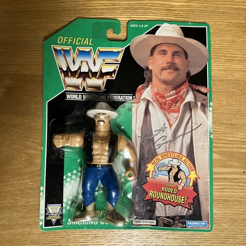 WWF HASBRO SERIES 11 GREEN CARD BILLY OF THE SMOKI...