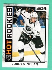 (1) JORDAN NOLAN  2012-13 PANINI # 508 KINGS ROOKIE NM-MT CARD (H6623)