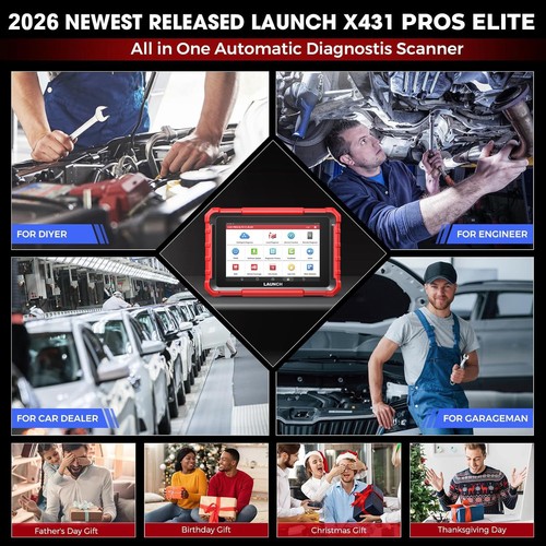 2026 LAUNCH X431 Pro Elite V+ PRO 5 OBD2 Diagnostiqueur TOUT SYSTÈME ECU Codage - Photo 43/48