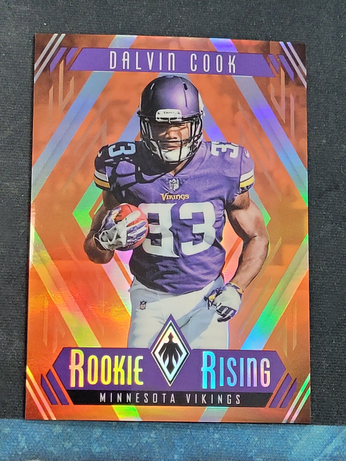 Dalvin Cook Panini Phoenix Rookie Rising #RR9 Orange