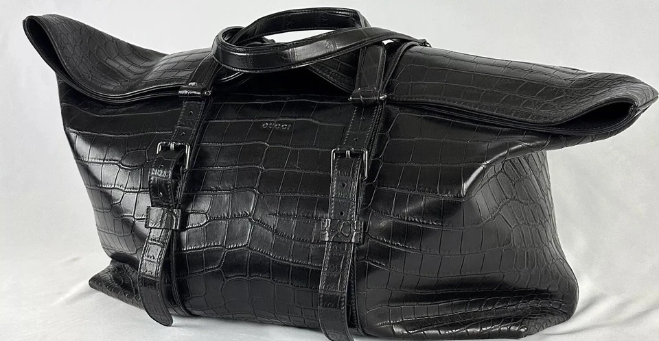 ¡¡Raro!! Exquisita bolsa Gucci cocodrilo nueva con etiquetas - venta al por menor $49,000 Foto 2 de 4