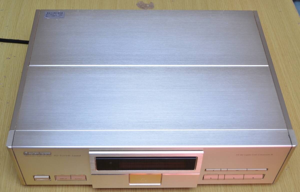 PIONEER PD-T07 HS Limited CD Player AC100V 50Hz/60Hz High Quality