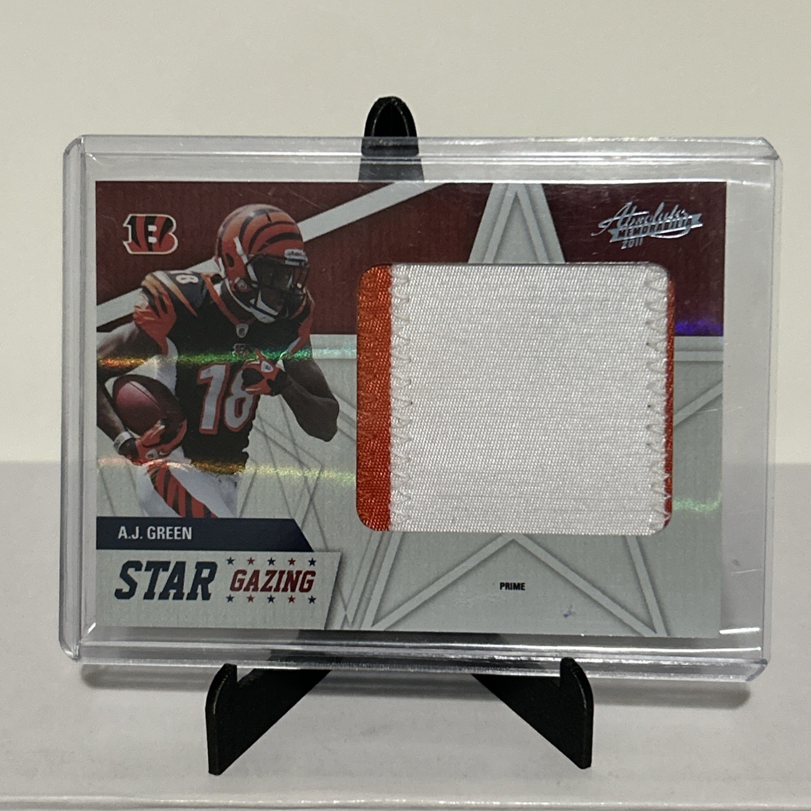 AJ Green Panini Absolute Memorabilia Star Gazing #14 Material-Prime