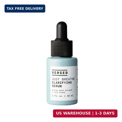 Versed Just Breathe Clarifying Facial Serum - Blend of Antioxidants, Niacinamide