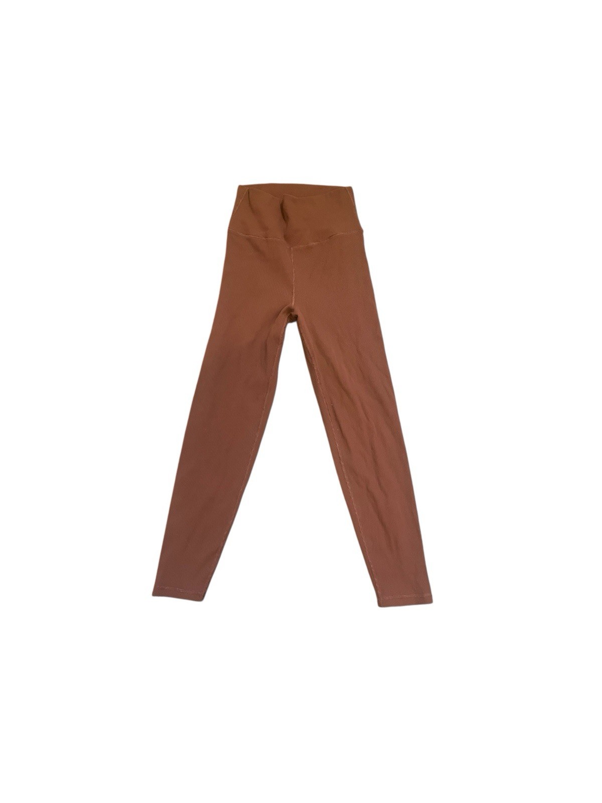 OFFLINE By Aerie Leggings Women’s Large Brown Ribbed High Rise