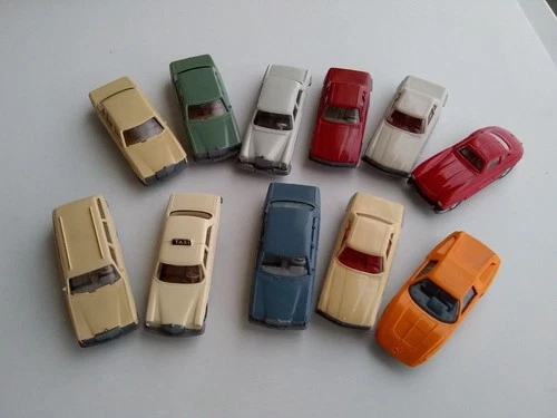 U-Pick Wiking Mercedes Benz HO 1/87 Scale Cars for Railroad Model Train Layouts