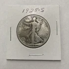 1928 S Walking Liberty 90% Silver Half Dollar 50c US Coin