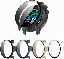 4 Pack PACE Pro Screen Protector Case Compitible with COROS PACE Pro Smart Watch