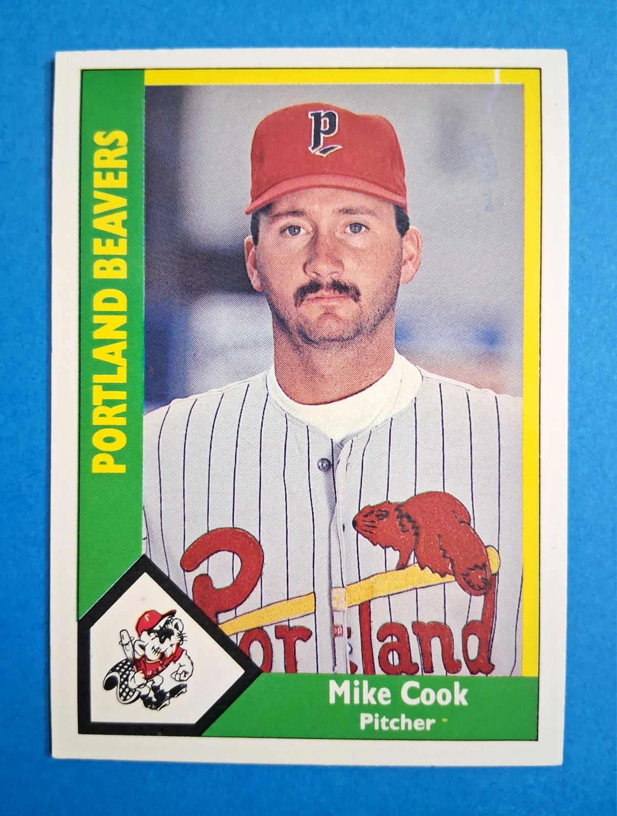 Mike Cook 1990 CMC Portland Beavers #4 Portland Beavers Minor Leagues