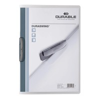 5 Bis 40X Durable Klemmhefter Duraswing, Din A4, Transparent - Spare Bis Zu 46%