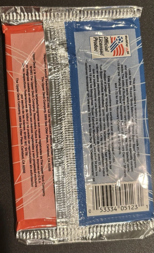 15 PACKS 1994 Upper Deck USA World Cup Soccer Sealed Pack Of 10 Cards Each - Image 2 of 2