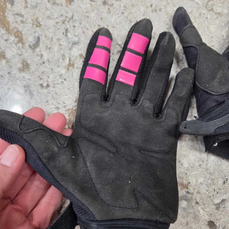 Fox Racing Dirtpaw Gloves Women's Size Small Pink and Black Motocross BMX MTB - Image 4 of 4